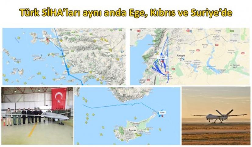Οπλισμένα μην επανδρωμένα τουρκικά αεροσκάφη , Αιγαίο, Κύπρος